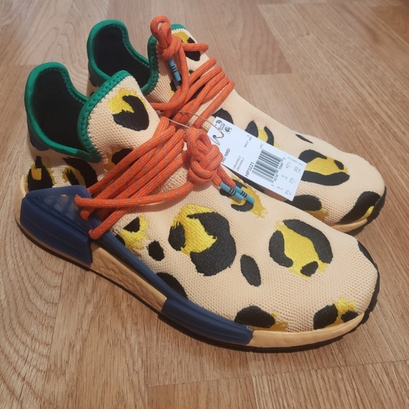 Adidas NMD Hu Pharrell Williams HP3221 Men's 9.5 Sneakers NWOB - Picture 2 of 10